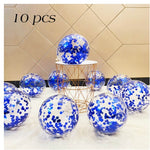 Sequined Latex Balloons for Birthday & Wedding Decorations – 12 Inch Colorful Party Balloons
