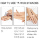 Halloween Horror Party Party Makeup Decoration Mouth Tattoo Stickers - EX-STOCK Canada