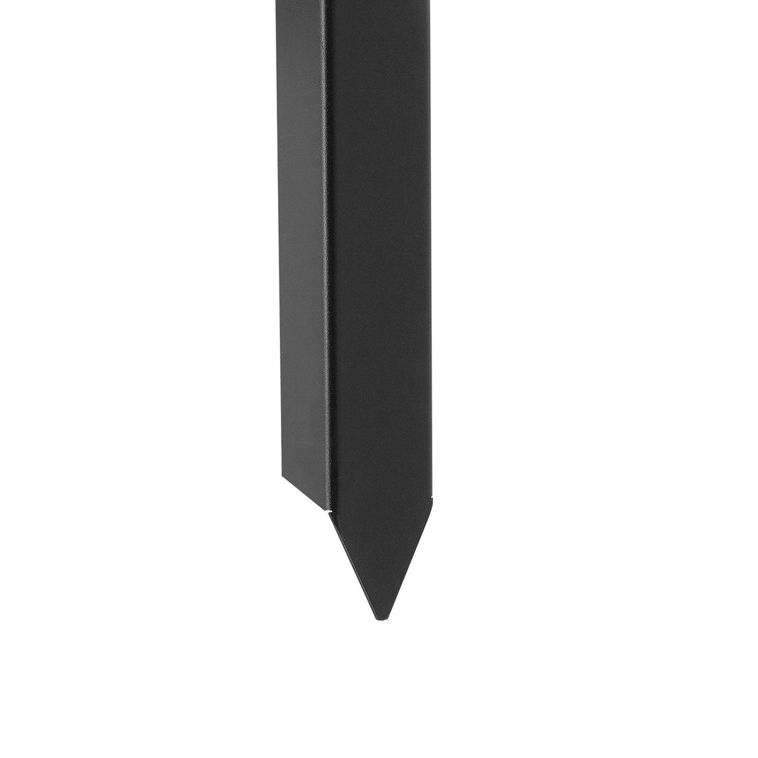Fence Post Anchor Repair Kit, 4 Pack Inner Diameter 2 X2 Inches Heavy Duty Steel Fence Post Support Stakes, Anchor Ground Spike For Repair Tilted, Broken Wood Fence Post EX-STOCK