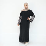 Middle East Exquisite Embroidery Elegant Dress - EX-STOCK Canada