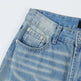 American Retro Wash Gradient Spray Painting Denim Trousers Men Jeans - EX-STOCK CANADA