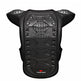 Black protective back armor with brand logo on a white background