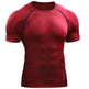 Quick Drying Men Short Sleeve Exercise Running Workout T-shirt Top - EX-STOCK CANADA
