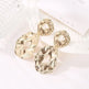 Jewelry Baroque Alloy Geometric Irregular Earrings - EX-STOCK CANADA