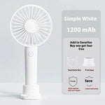 Ventilador portátil de verano eléctrico
