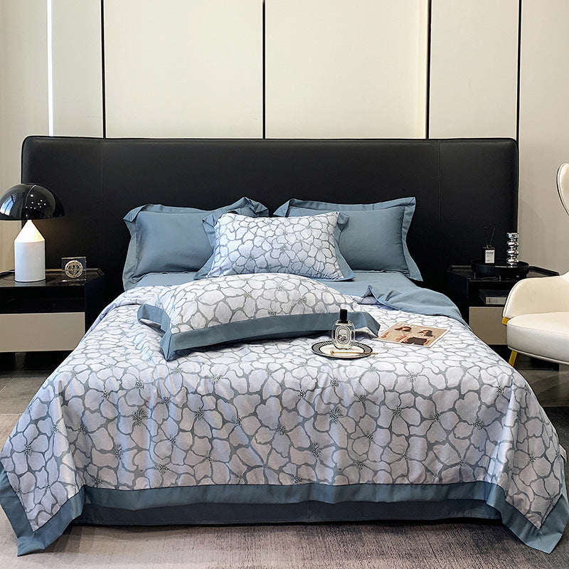 Tencel Summer Duvet Four-piece Washed Silk EX-STOCK Canada 