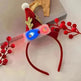 Christmas With Light Headband Snowflake Women's - EX-STOCK CANADA