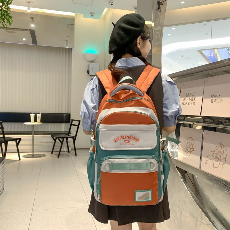 College Style Student Leisure Travel Large Capacity Backpack EX-STOCK