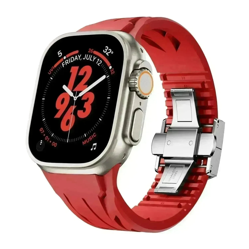 Watch Class Fluororubber Silicone Watch  Strap - EX-STOCK CANADA