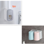 Wall Mounted Automatic Toothpaste Holder Bathroom Accessories Set Dispenser EX-STOCK Canada 