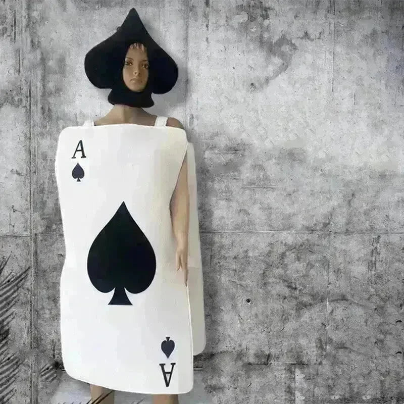 Unisex Poker Playing card costume Fun game costume - EX-STOCK CANADA