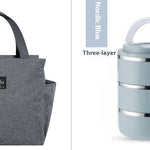 Portable Insulated Bag Thickened Lunch Box Bag EX-STOCK Canada