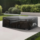 Funda para Muebles de Patio al Aire Libre 420D Impermeable para Mesa, Sillas y Sofá 94x94 PulgadasEX-STOCK Canada 