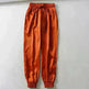 Women's Trousers With Slippery Surface Jogging Trousers - EX-STOCK CANADA