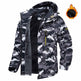 Winter Hooded Jacket Fashion Casual Warm Fleece Coat Windproof Rainproof Parka Windbreaker Men's Top EX-STOCK Canada 