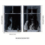 Halloween horror window cover decoration – product view 2