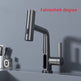 Intelligent Digital Display Faucet Pull-out Basin Faucet Temperature Digital Display Rotation EX-STOCK Canada 