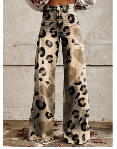 Women's Flared Thin Casual Pants 