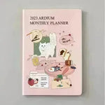 Date Type Monthly Planner Calendar