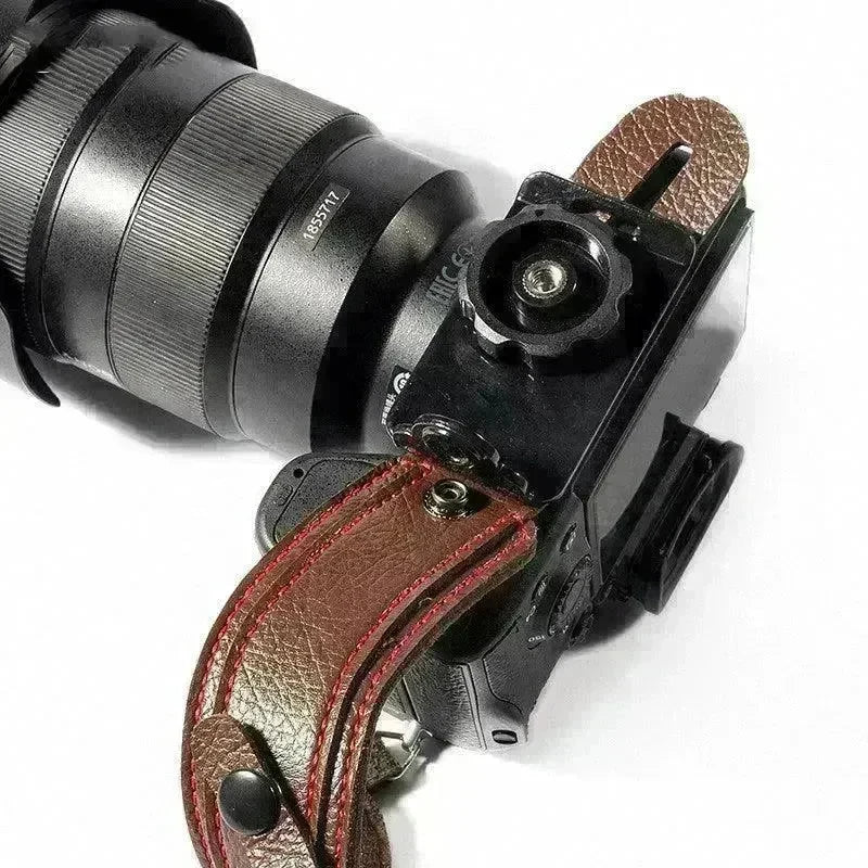 Camera leather wristband - EX-STOCK CANADA