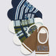Vans Womens No Show Socks Classic Canoodle - EX-STOCK Canada