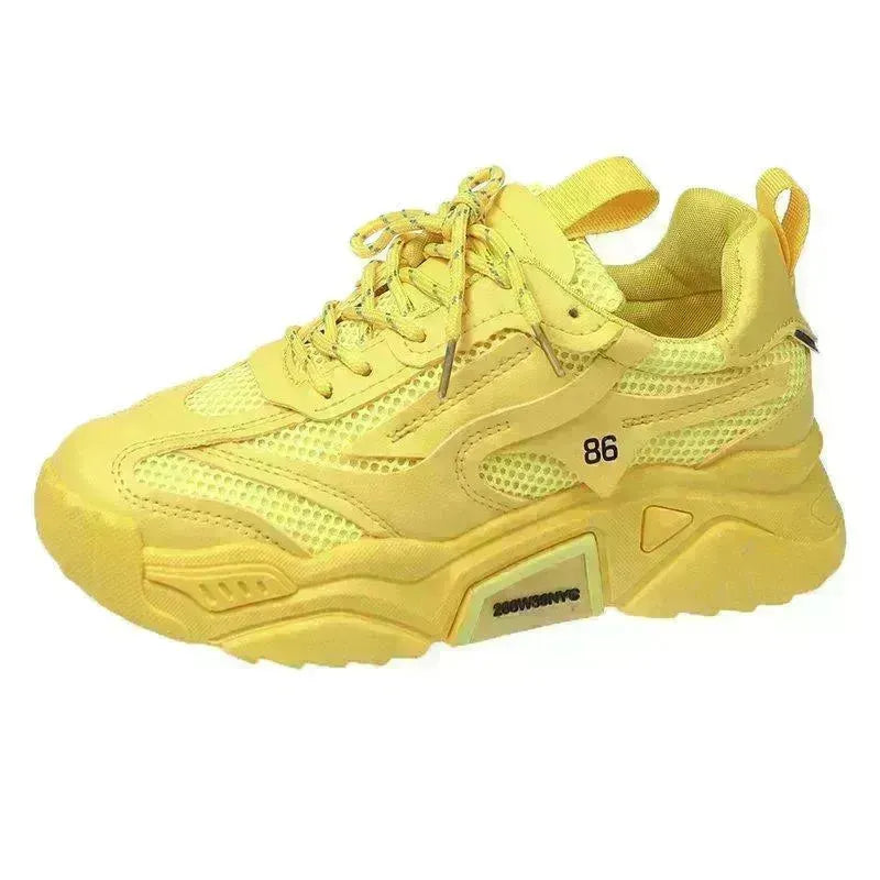 Candy-colored Thick-soled Increase Fashion Sneakers Women - EX-STOCK CANADA