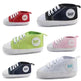 Canvas Sports Sneakers Baby First Walkers Soft Sole Anti-slip Shoes - EX-STOCK CANADA