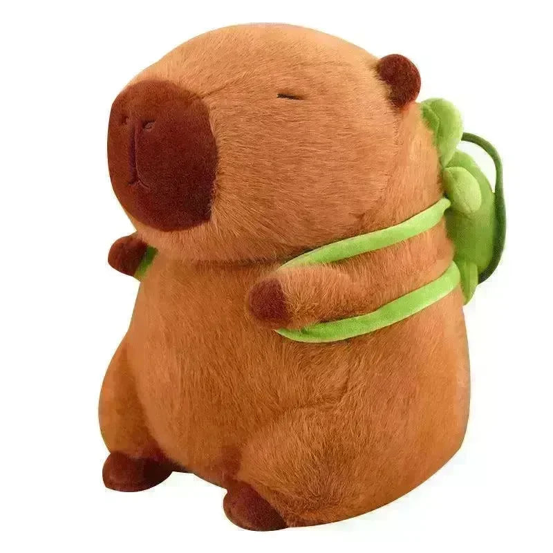 Capibara Buddha Style Stuffed Capybara Doll - EX-STOCK CANADA