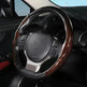Car Carbon Fiber Pattern Glossy Car Steering Wheel Cover - EX-STOCK CANADA