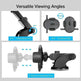 Car Phone Holder Long Rod Telescopic Car Dashboard Suction Cup Type - EX-STOCK CANADA