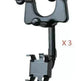Car Rearview Mirror Phone Holder: Rotatable, Retractable, 360°, All Phones & Cars - EX-STOCK CANADA