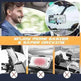 Car Rearview Mirror Phone Holder: Rotatable, Retractable, 360°, All Phones & Cars - EX-STOCK CANADA