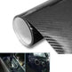 Car Styling Glossy Black 5D Carbon Fiber Vinyl film Car Wrap - EX-STOCK CANADA