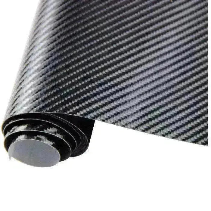 Car Styling Glossy Black 5D Carbon Fiber Vinyl film Car Wrap - EX-STOCK CANADA