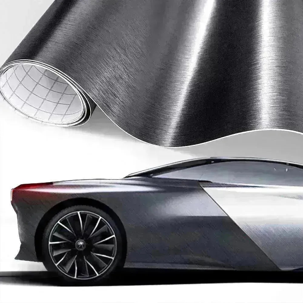 Car Styling Glossy Black 5D Carbon Fiber Vinyl film Car Wrap - EX-STOCK CANADA