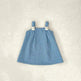 Cartoon Suspender Plaid A- Line Skirt - EX-STOCK CANADA