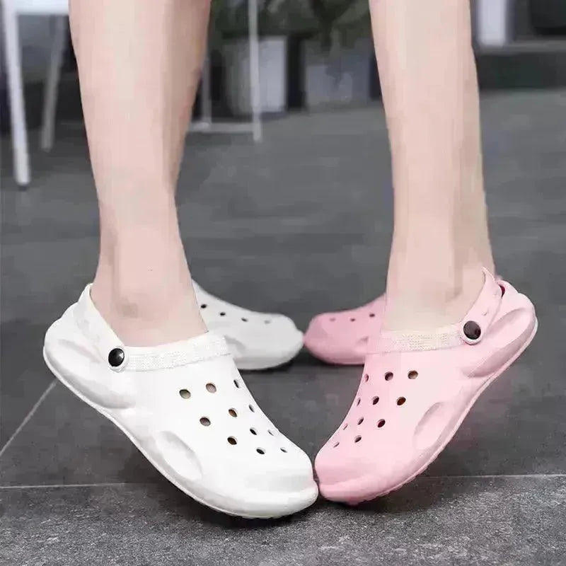 Casual Beach Baotou Sandals Non-slip Garden Clogs Shoes for Summer 2024 - EX-STOCK CANADA