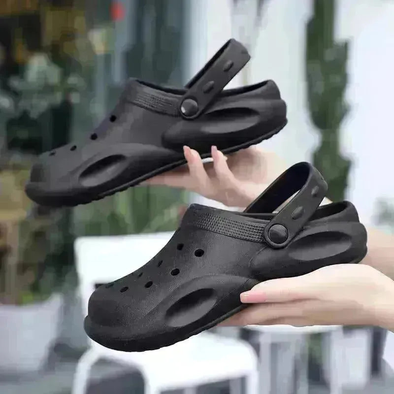 Casual Beach Baotou Sandals Non-slip Garden Clogs Shoes for Summer 2024 - EX-STOCK CANADA