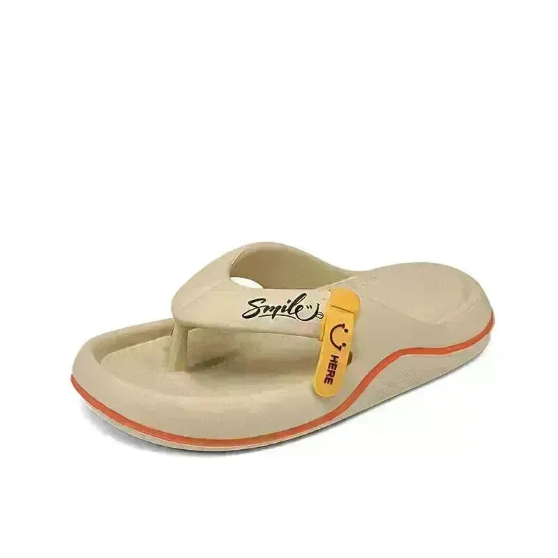 Casual Flip Flops Men's Outer Wear Plus Size All-matching Beach Shoes Men's Slippers - EX-STOCK CANADA