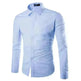 Casual Polo Collar Ironing Free Long Sleeves Shirt For Men - EX-STOCK CANADA