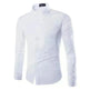 Casual Polo Collar Ironing Free Long Sleeves Shirt For Men - EX-STOCK CANADA