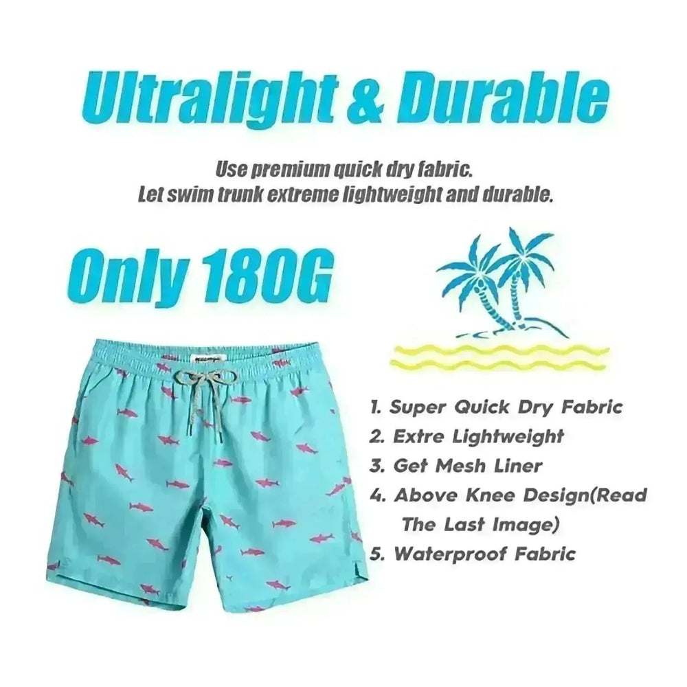 Casual Swimwear Beach Shorts Men - EX-STOCK CANADA