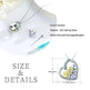 Cat Urn Heart Cremation Jewelry Keepsake Necklace - EX-STOCK CANADA