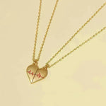 Heartbeat Magnetic Heart Checklace Love Pareja Jewelry