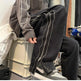 American Zippered Denim Straight Trousers For Men Jeans - EX-STOCK CANADA