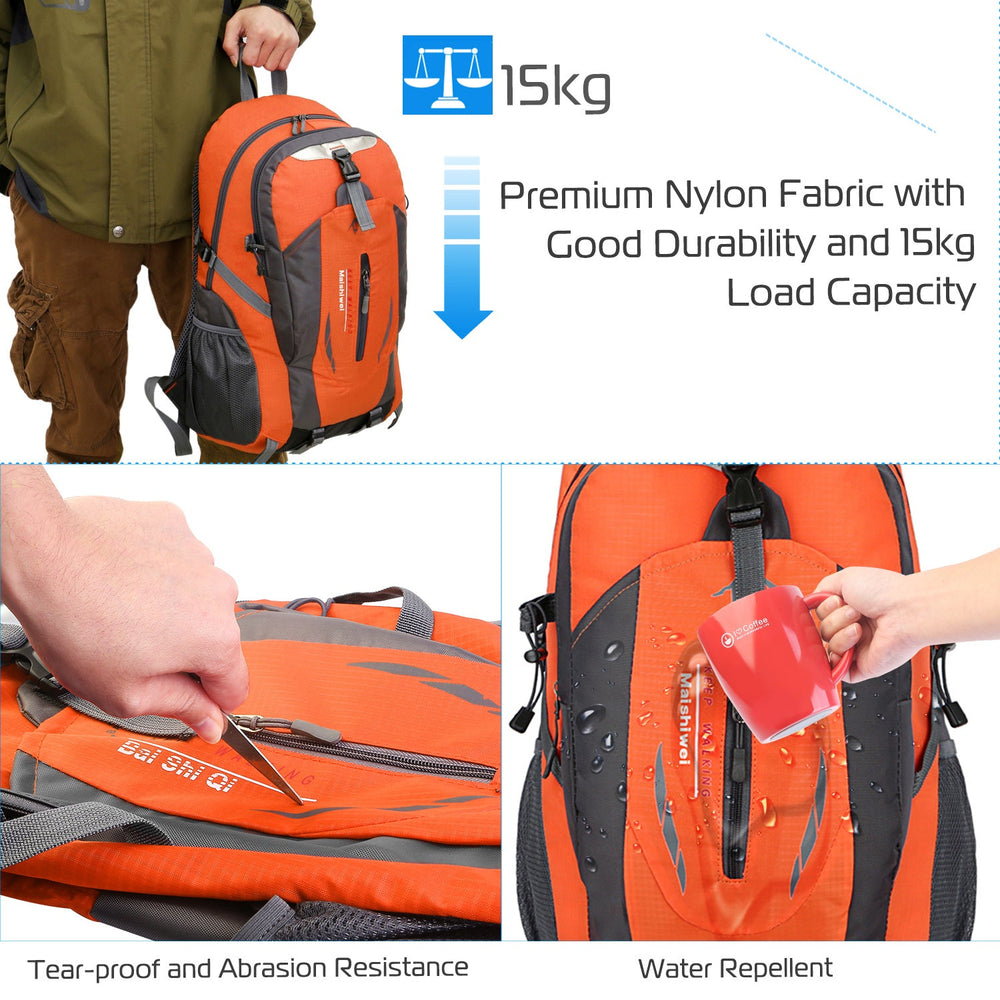 36L Outdoor Backpack Waterproof Daypack Travel Knapsack EX-STOCK