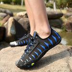Lightweight breathable hiking shoes with non-slip rubber outsole – product view 4