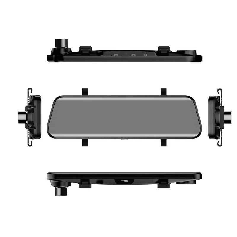 HD Night Vision Front And Rear 10 Inch 12 Inch Streaming Media Electronic Rearview Mirror EX-STOCK Canada 