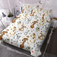 Kids' Duvet Cover Sets Animals Pastel Duvet Covers Cartoon Dogs Paws Pattern Bed Sets 3 Pieces 1 Duvet Cover And 2 Pillow Cases Cute Puppy Dogs Bedding For Kids EX-STOCK Canada 