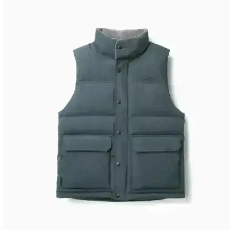 Winter Sleeveless Duck Down Windproof Vest Down Jacket Coat for men - EX-STOCK CANADA